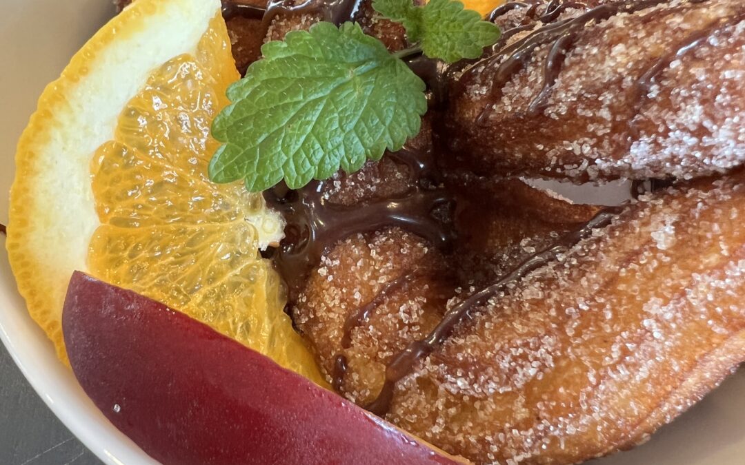 Churros mit Schokolade