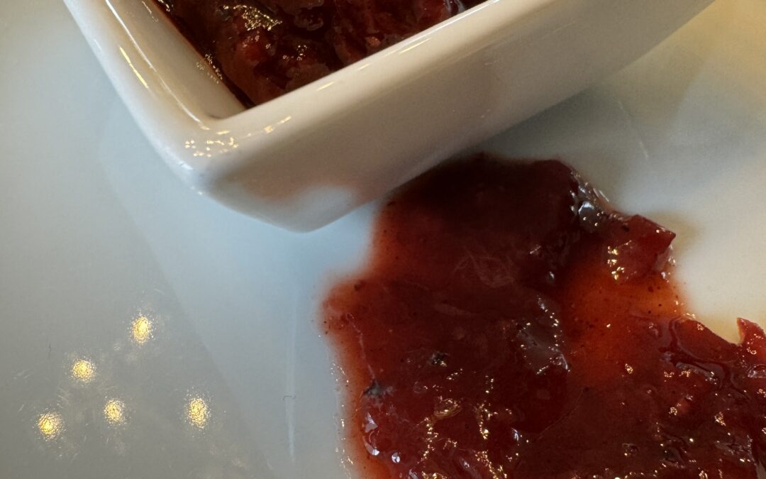 Feurig fruchtiges Erdbeer- Chutney
