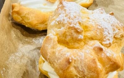 Windbeutel mit Käse- Sahne und Mandarinen aus Hallo Hessen