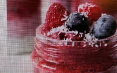 Chia-Pudding mit frischen Beeren von Antje