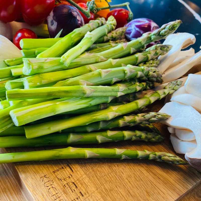 Deisel KochZeit: Sommerküche mit Spargel